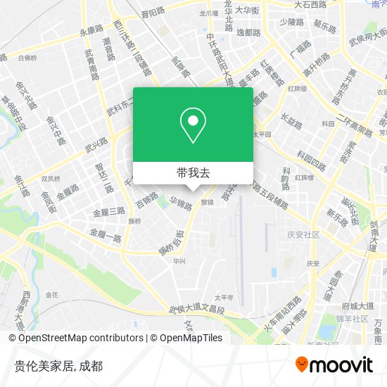 贵伦美家居地图