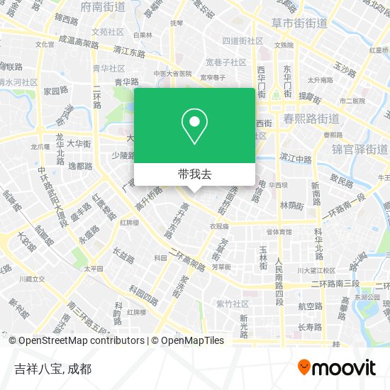 吉祥八宝地图
