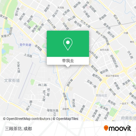 三顾茶坊地图