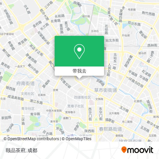 颐品茶府地图