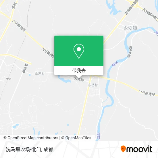 洗马堰农场-北门地图