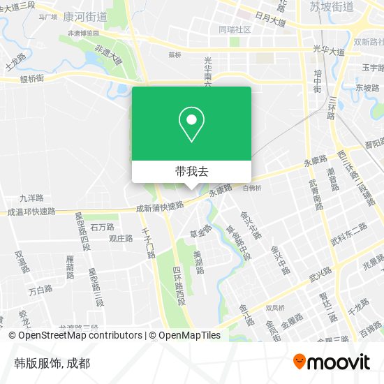 韩版服饰地图