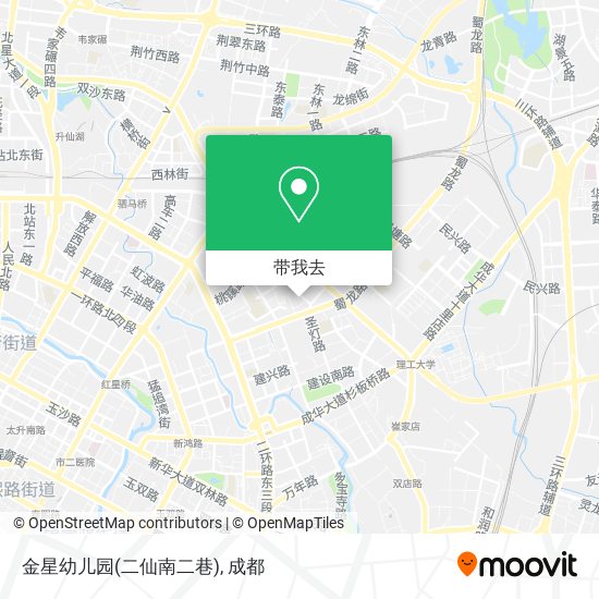金星幼儿园(二仙南二巷)地图