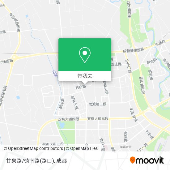 甘泉路/镇南路(路口)地图