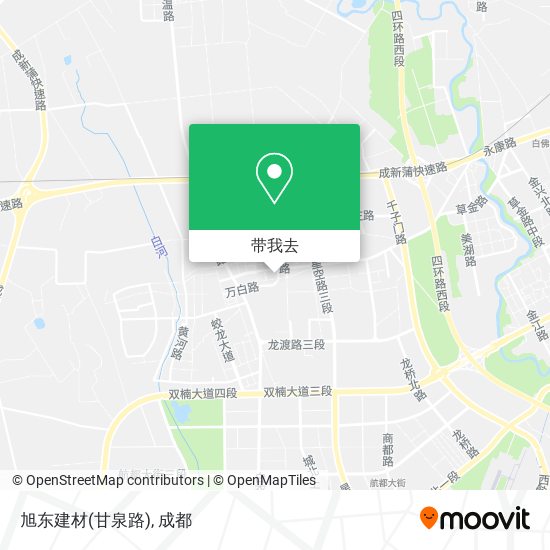 旭东建材(甘泉路)地图