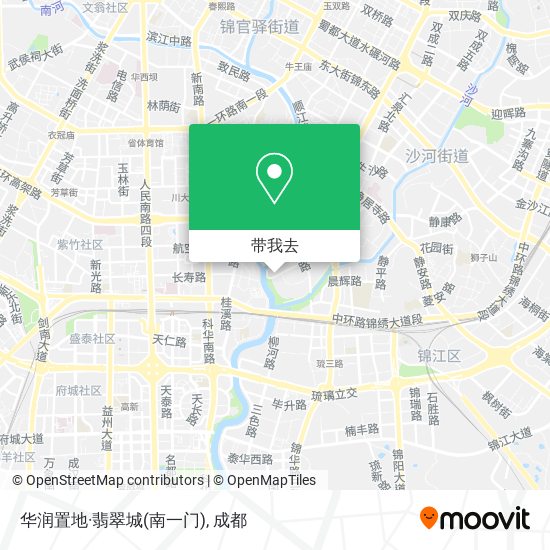 华润置地·翡翠城(南一门)地图