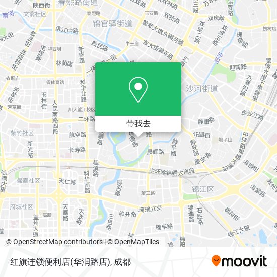 红旗连锁便利店(华润路店)地图