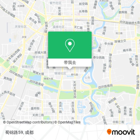 蜀锦路59地图