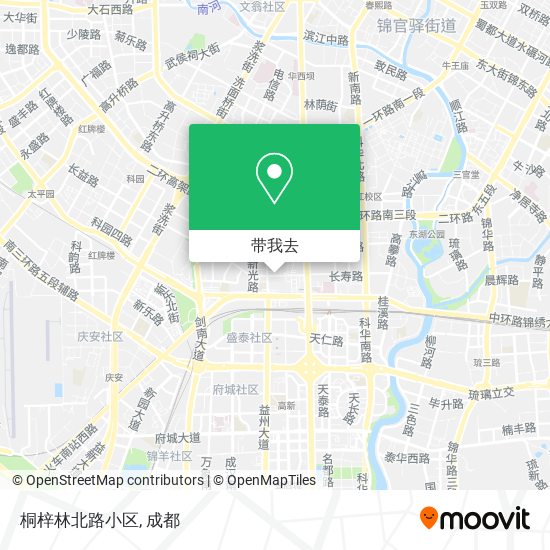 桐梓林北路小区地图