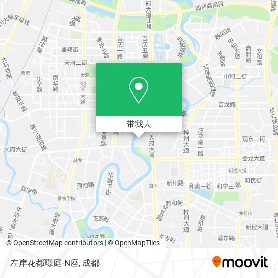 左岸花都璟庭-N座地图
