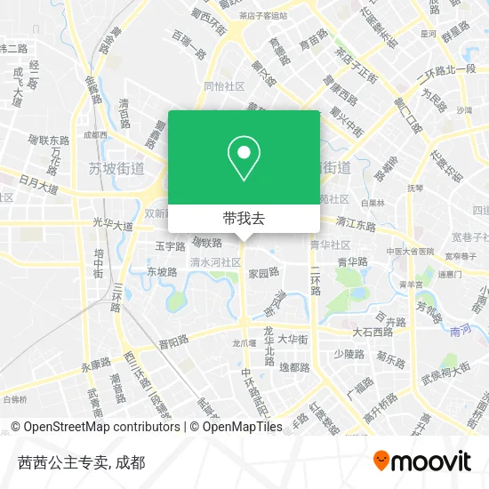 茜茜公主专卖地图