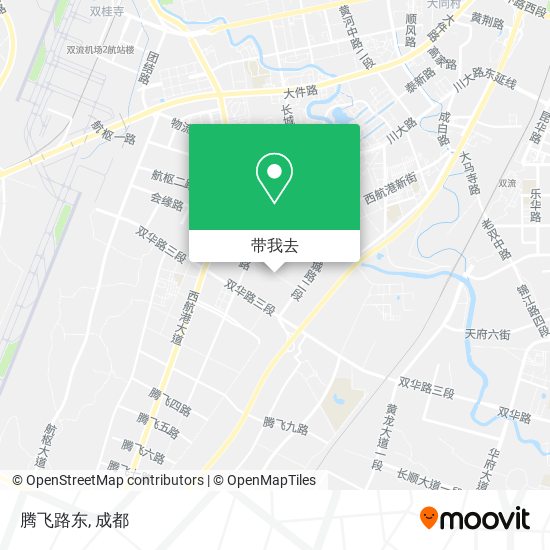 腾飞路东地图