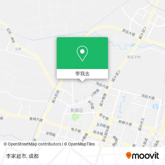 李家超市地图