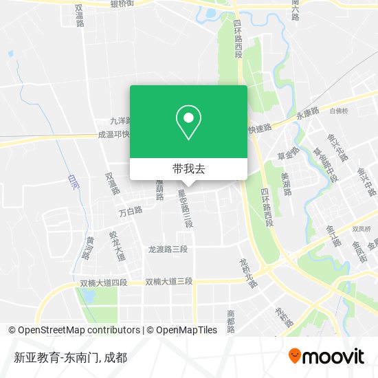 新亚教育-东南门地图