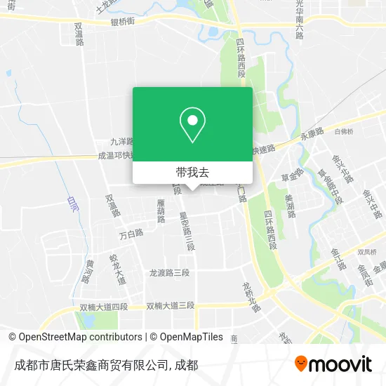 成都市唐氏荣鑫商贸有限公司地图