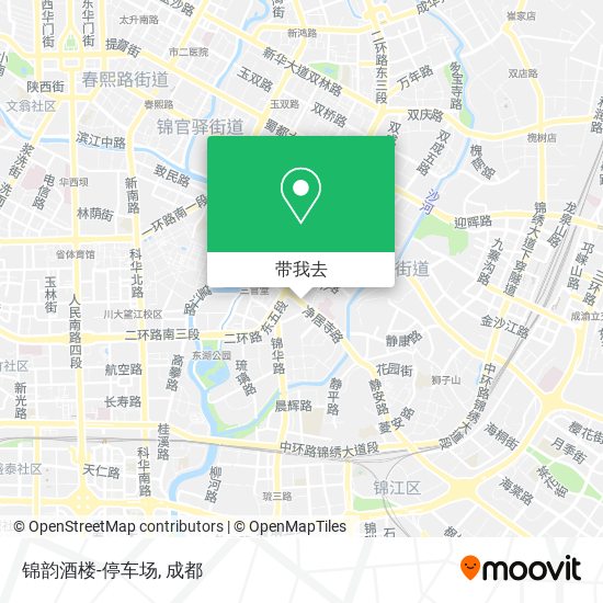 锦韵酒楼-停车场地图