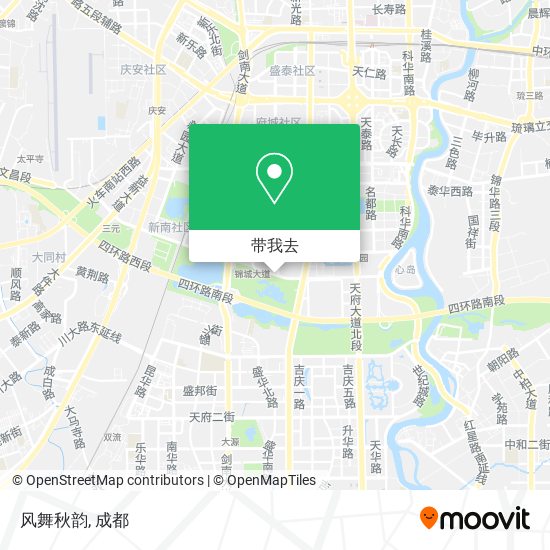 风舞秋韵地图