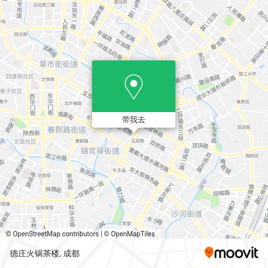 德庄火锅茶楼地图