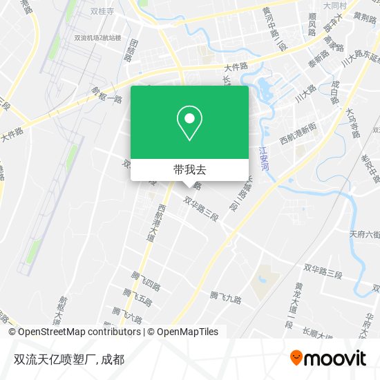 双流天亿喷塑厂地图