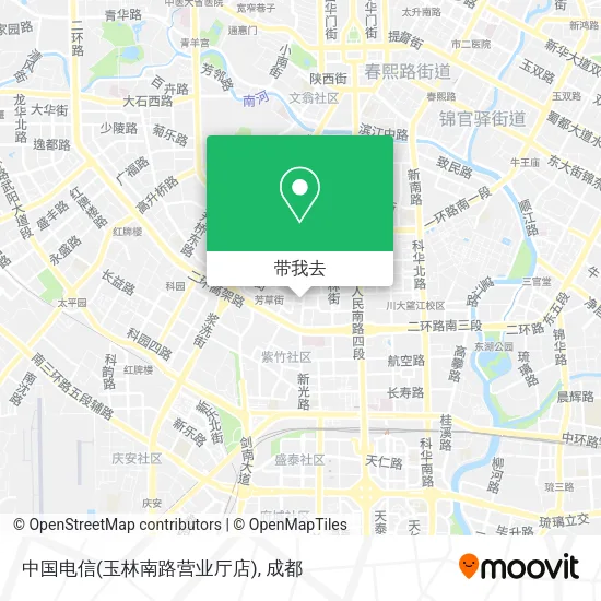 中国电信(玉林南路营业厅店)地图