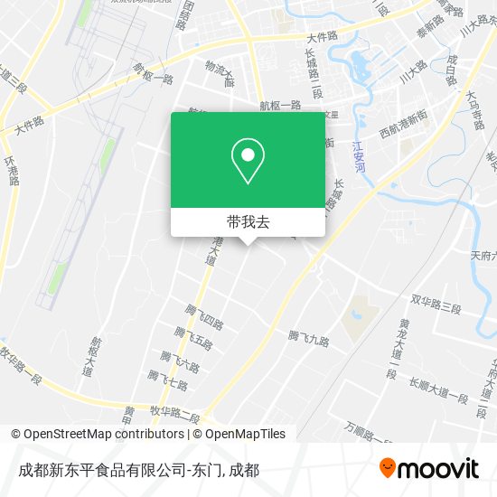 成都新东平食品有限公司-东门地图