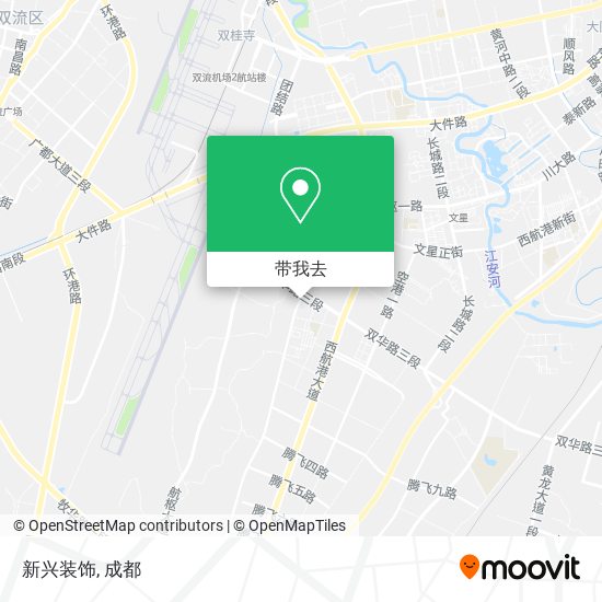 新兴装饰地图