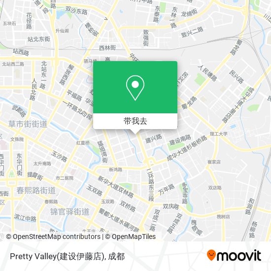 Pretty Valley(建设伊藤店)地图