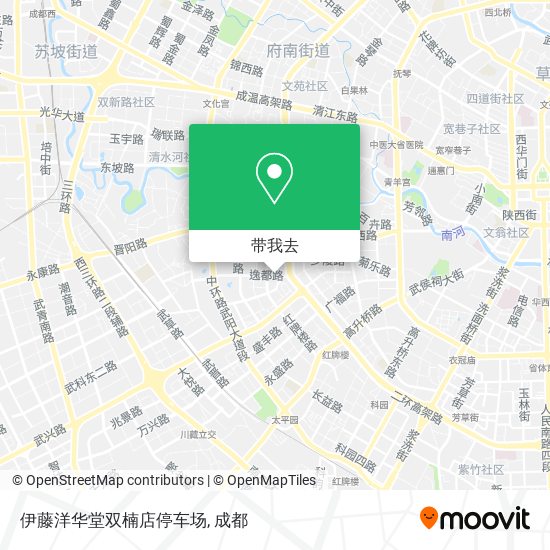 伊藤洋华堂双楠店停车场地图
