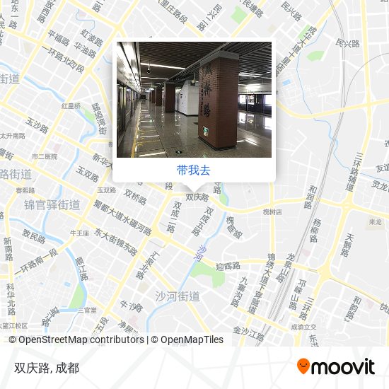 双庆路地图
