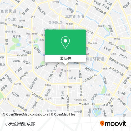 小天竺街西地图