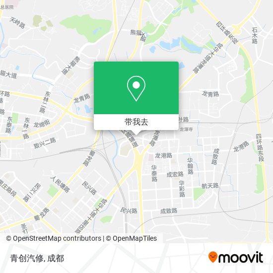 青创汽修地图