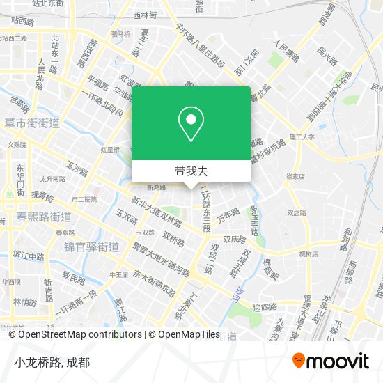 小龙桥路地图