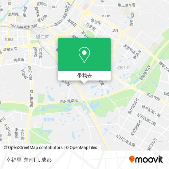 幸福里-东南门地图