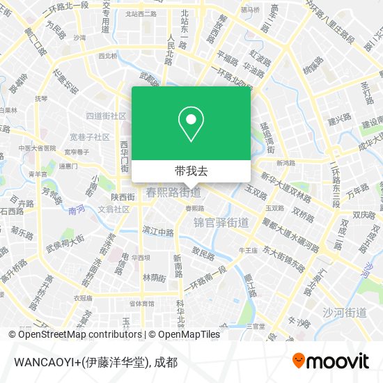 WANCAOYI+(伊藤洋华堂)地图