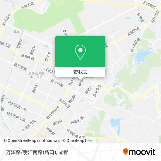 万源路/明江南路(路口)地图