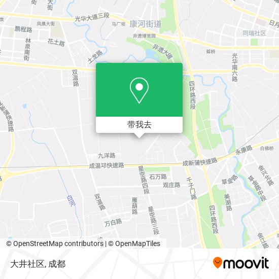 大井社区地图