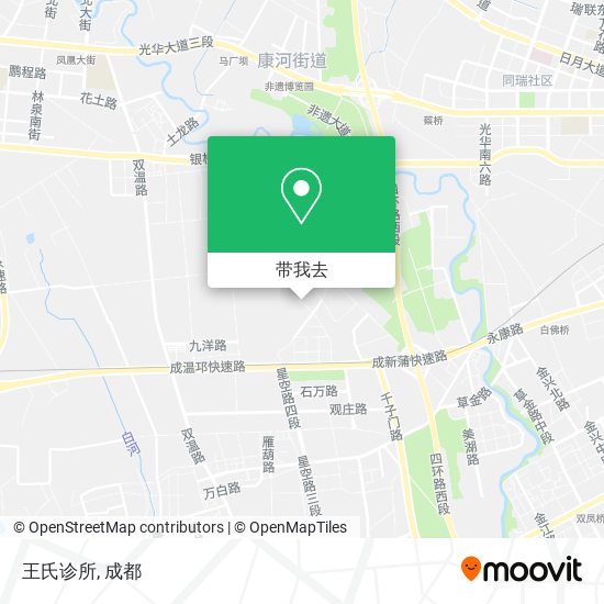王氏诊所地图