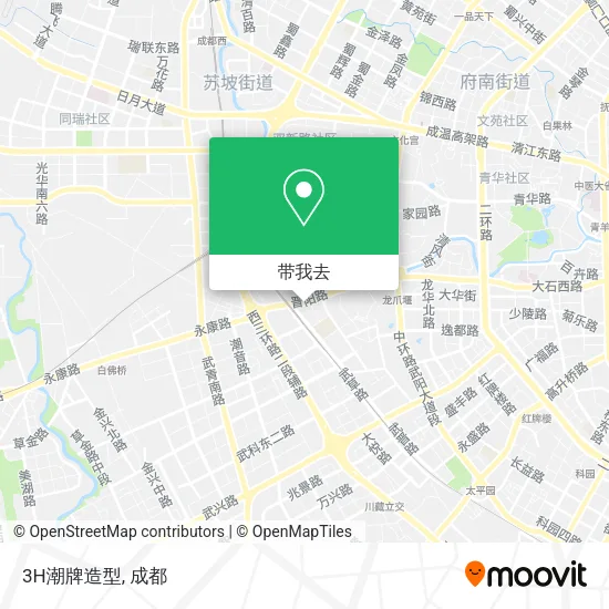 3H潮牌造型地图