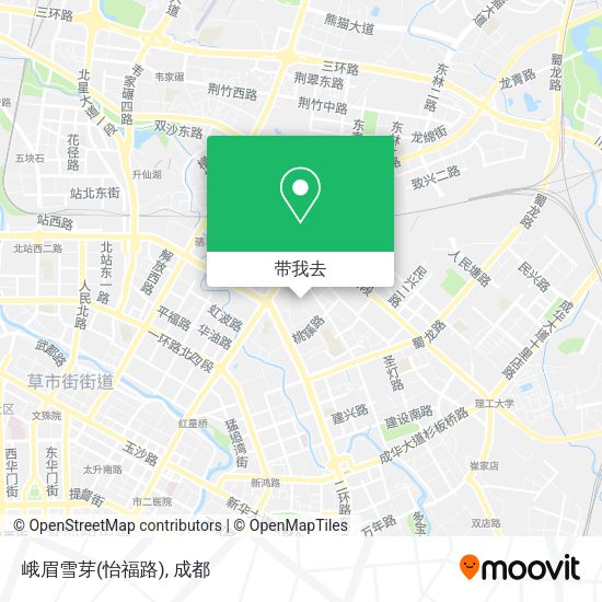 峨眉雪芽(怡福路)地图