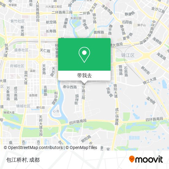 包江桥村地图