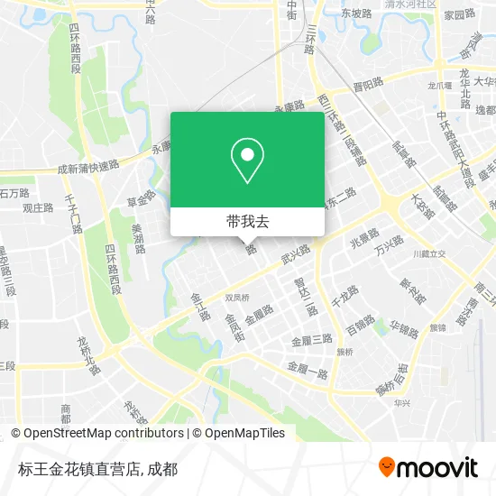 标王金花镇直营店地图
