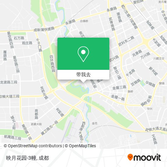 映月花园-3幢地图