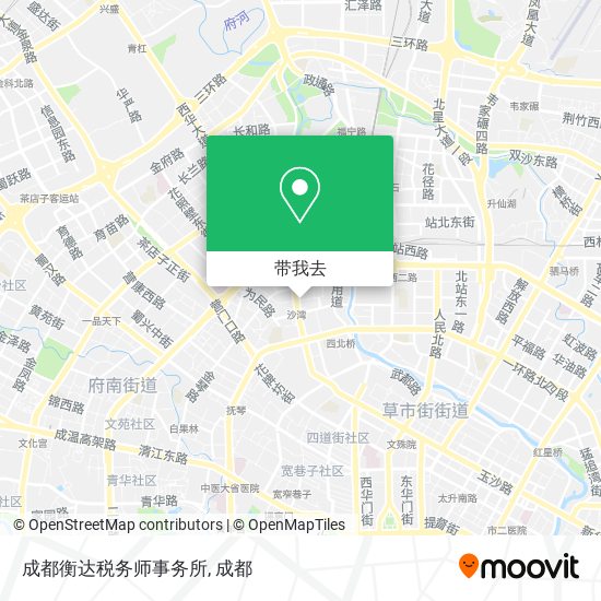 成都衡达税务师事务所地图
