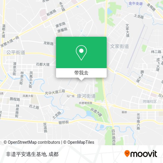 非遗平安逃生基地地图
