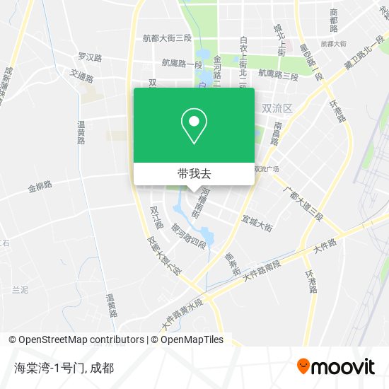 海棠湾-1号门地图