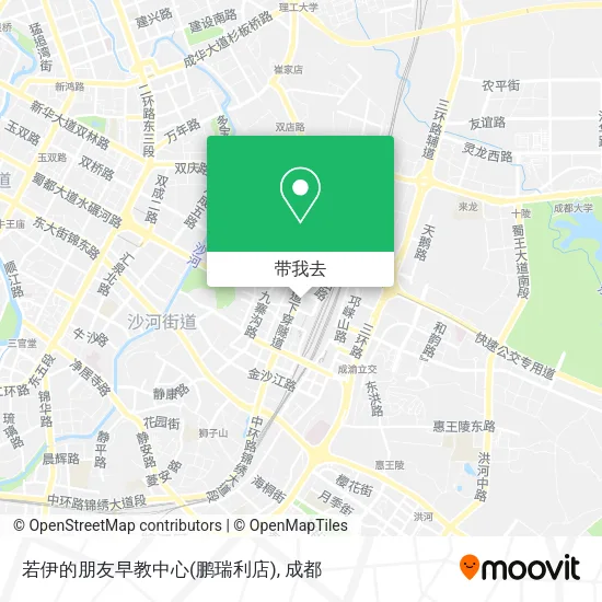 若伊的朋友早教中心(鹏瑞利店)地图