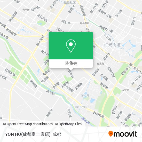 YON HO(成都富士康店)地图