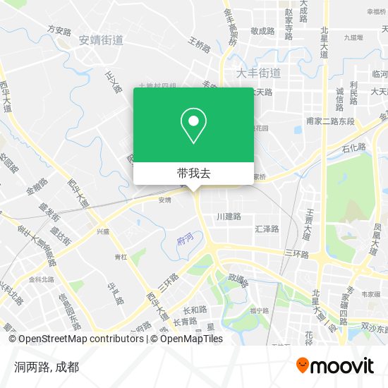 洞两路地图