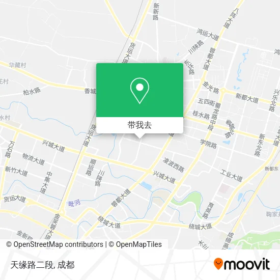 天缘路二段地图