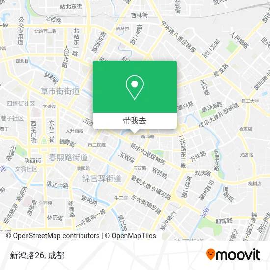 新鸿路26地图